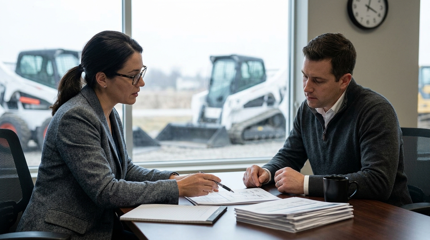 Illustration: Bad Credit Skid Steer Loans: How to Qualify in 2026