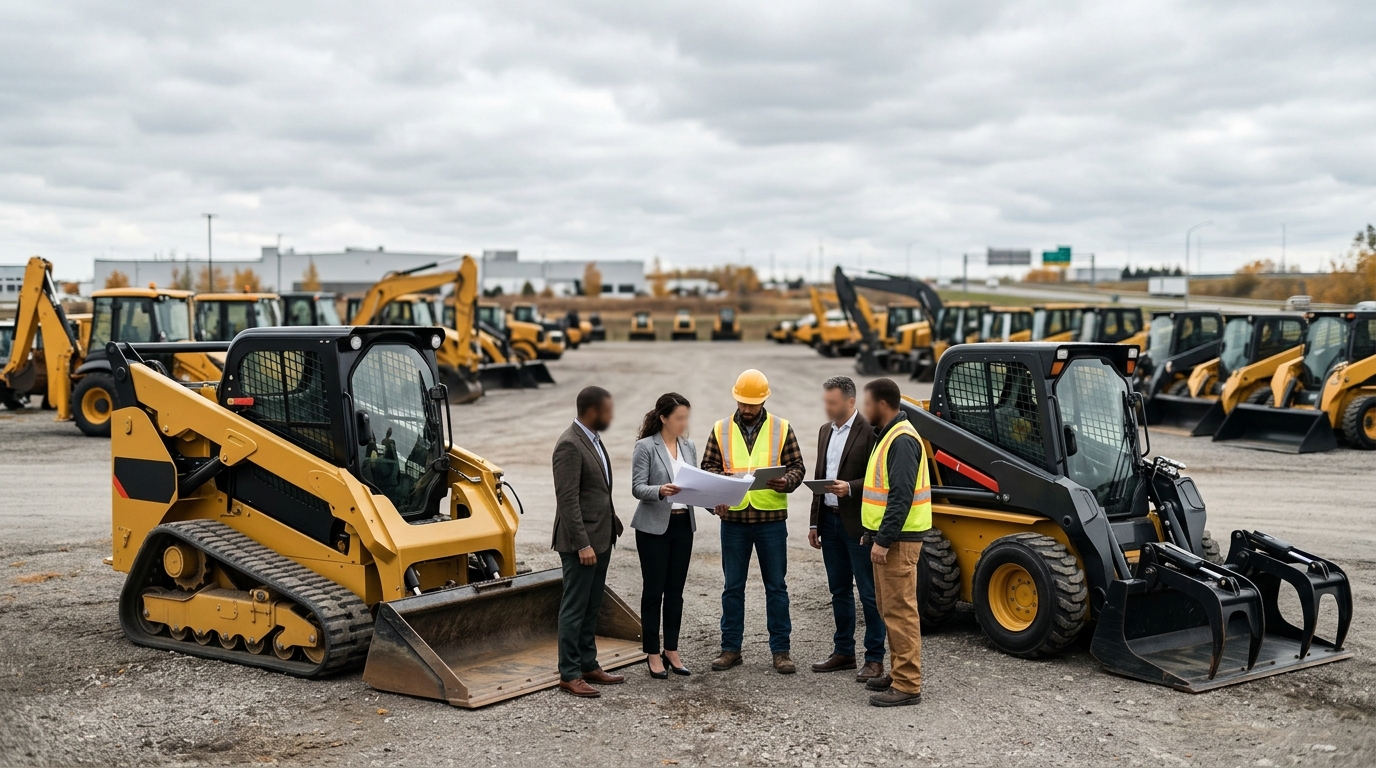 Illustration: Skid Steer Lease vs Buy: A 2026 Financial Strategy Guide