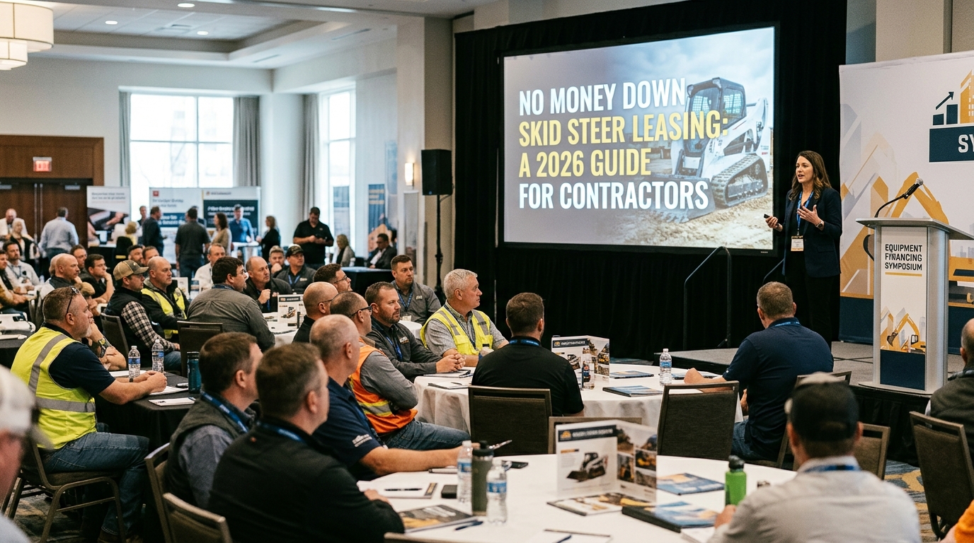 Illustration: No Money Down Skid Steer Leasing: A 2026 Guide for Contractors